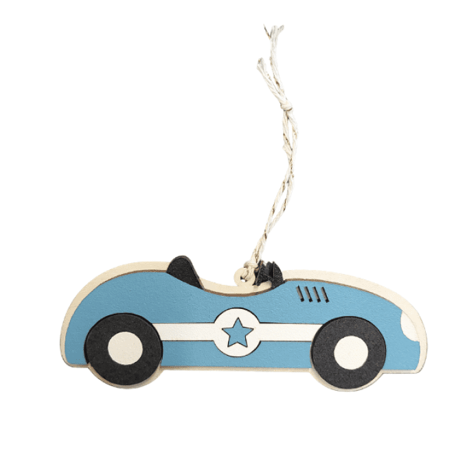 voiture bleu