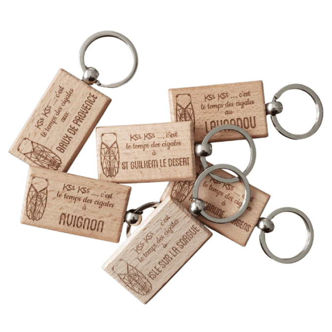 PACK 10 Porte-clés Personnalisables