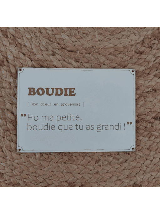  Carte Mots du Sud - Boudie