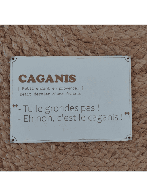  Carte Mots du Sud - Caganis