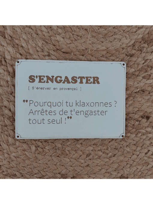  Carte Mots du Sud - S'engaster