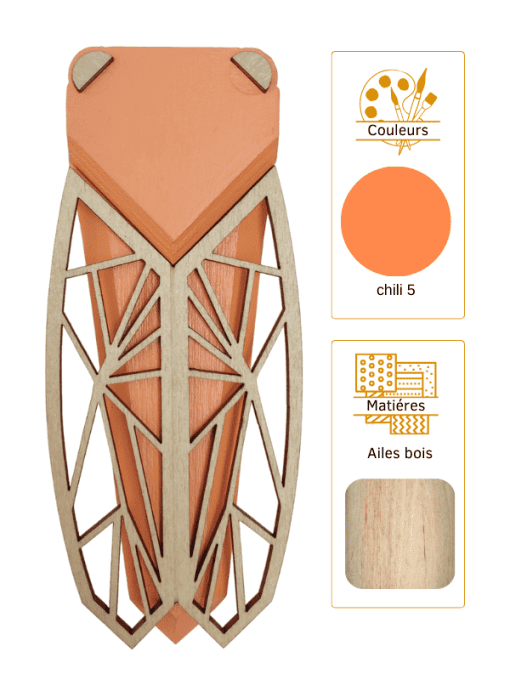 14 cm - ORANGE