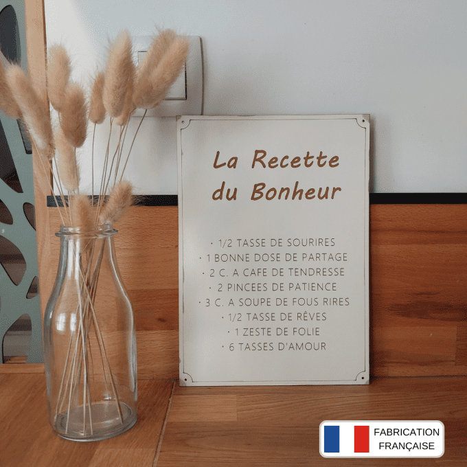 Affiche La Recette du Bonheur