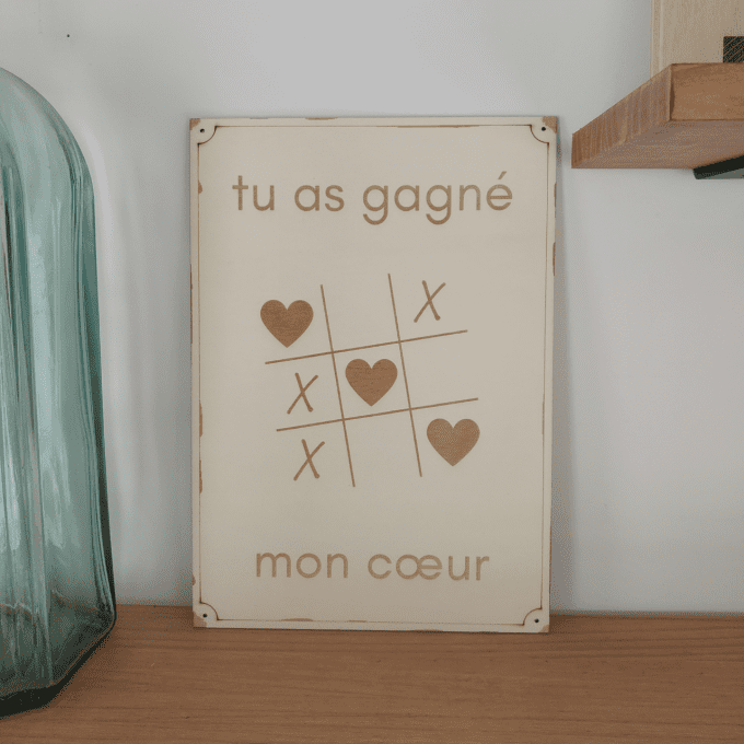 Affiche Tu as gagné mon cœur